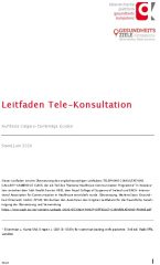 Icon of Leitfaden Tele-Konsultation