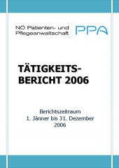 Icon of Tätigkeitsbericht 2006